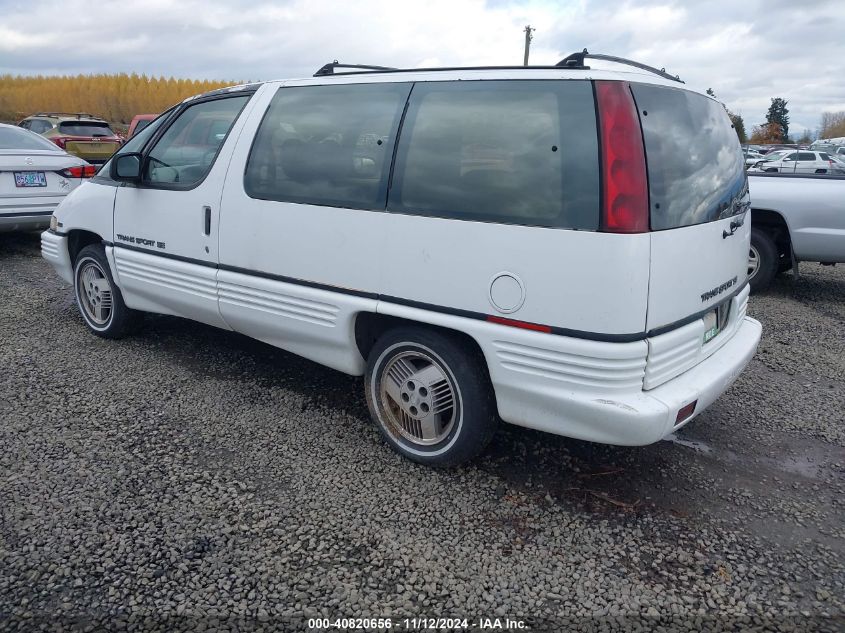 1992 Pontiac Trans Sport VIN: 1GMDU06L0NT203334 Lot: 40820656