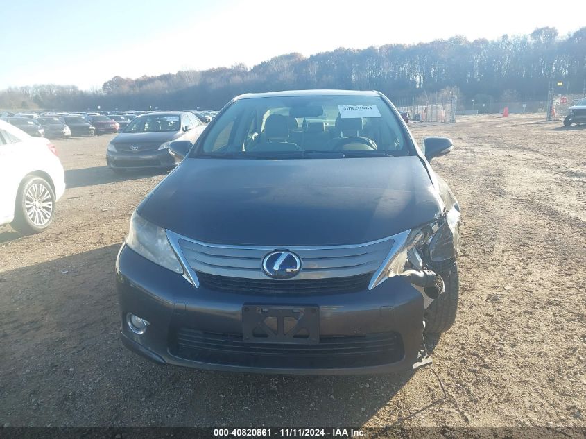 2010 Lexus Hs 250H Premium VIN: JTHBB1BA9A2015485 Lot: 40820861