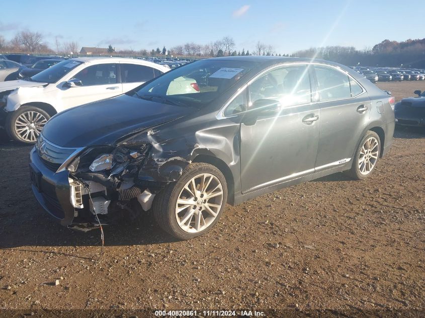 2010 Lexus Hs 250H Premium VIN: JTHBB1BA9A2015485 Lot: 40820861