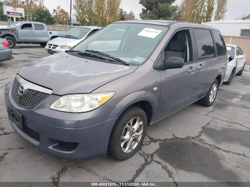 2006 Mazda Mpv Lx-Sv VIN: JM3LW28A060564476