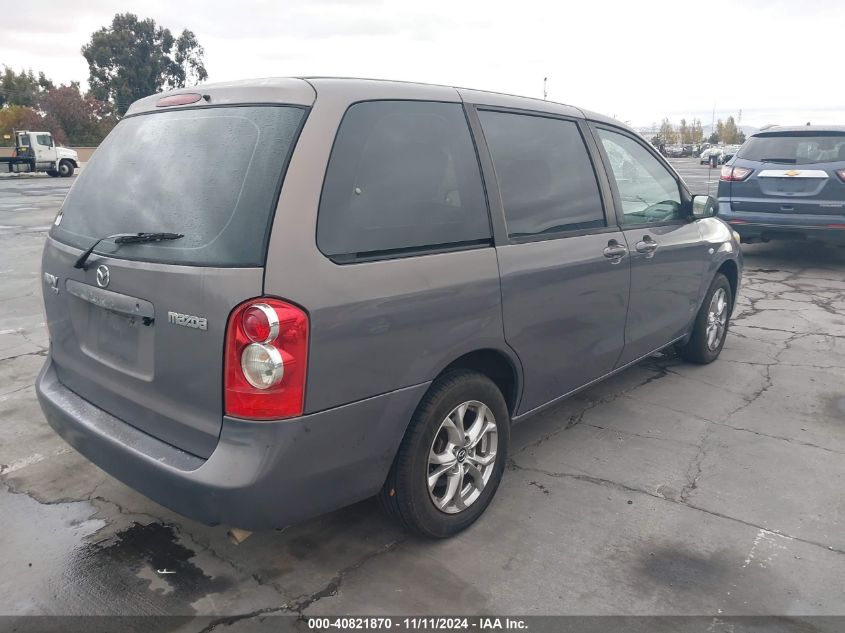 2006 Mazda Mpv Lx-Sv VIN: JM3LW28A060564476