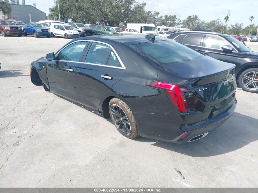 2022 Cadillac Ct4 Luxury VIN: 1G6DJ5RK8N0137228 Lot: 40822594