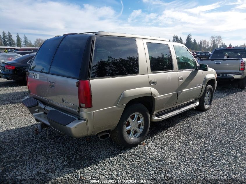 2000 Cadillac Escalade Standard VIN: 1GYEK13R1YR131178 Lot: 40822902