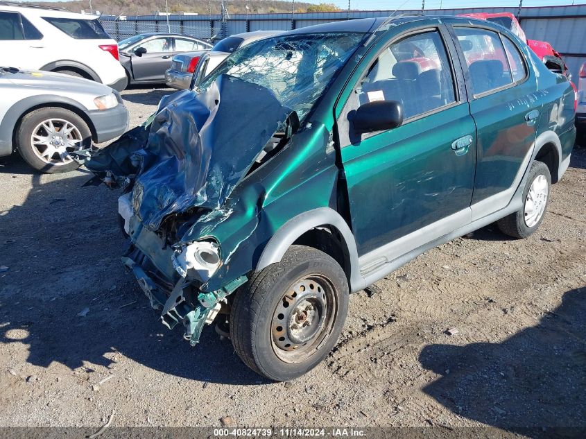 2000 Toyota Echo VIN: JTDBT1236Y0022674 Lot: 40824739