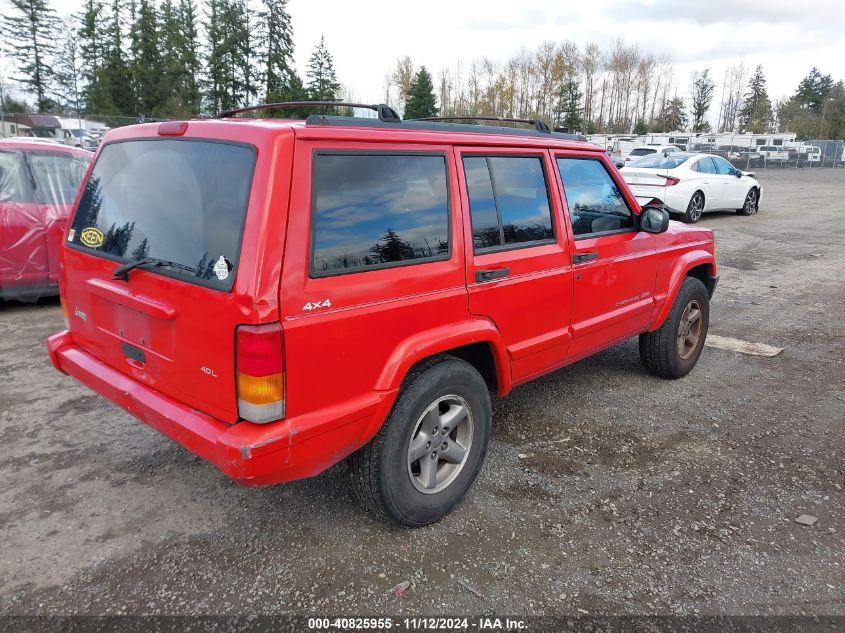 1998 Jeep Cherokee Classic/Sport VIN: 1J4FJ68S9WL182668 Lot: 40825955