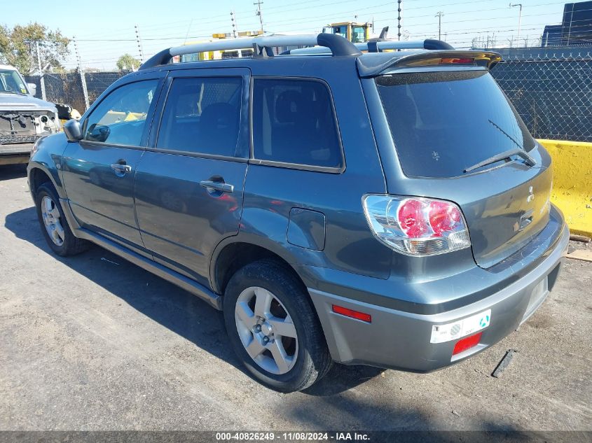 2004 Mitsubishi Outlander Xls VIN: JA4LX41F74U035064 Lot: 40826249