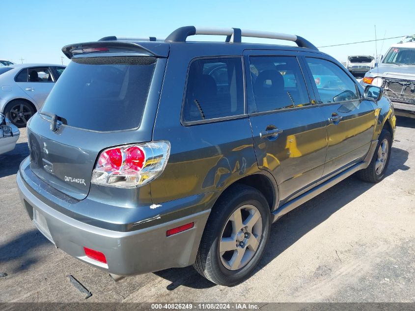 2004 Mitsubishi Outlander Xls VIN: JA4LX41F74U035064 Lot: 40826249