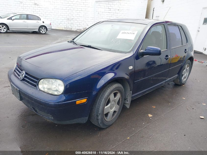 2001 Volkswagen Golf Gls VIN: 9BWGS21J714006468 Lot: 40826518