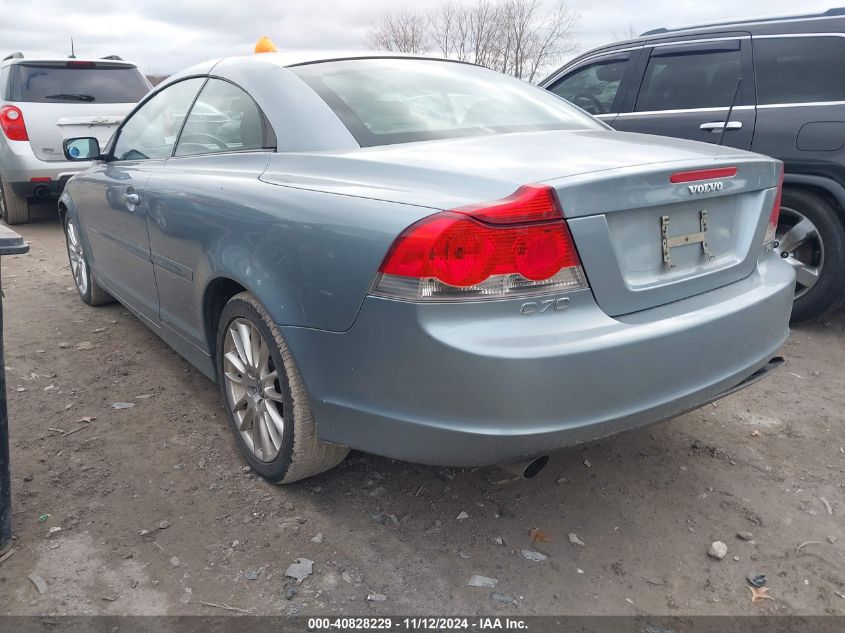 2007 Volvo C70 T5 VIN: YV1MC682X7J010468 Lot: 40828229