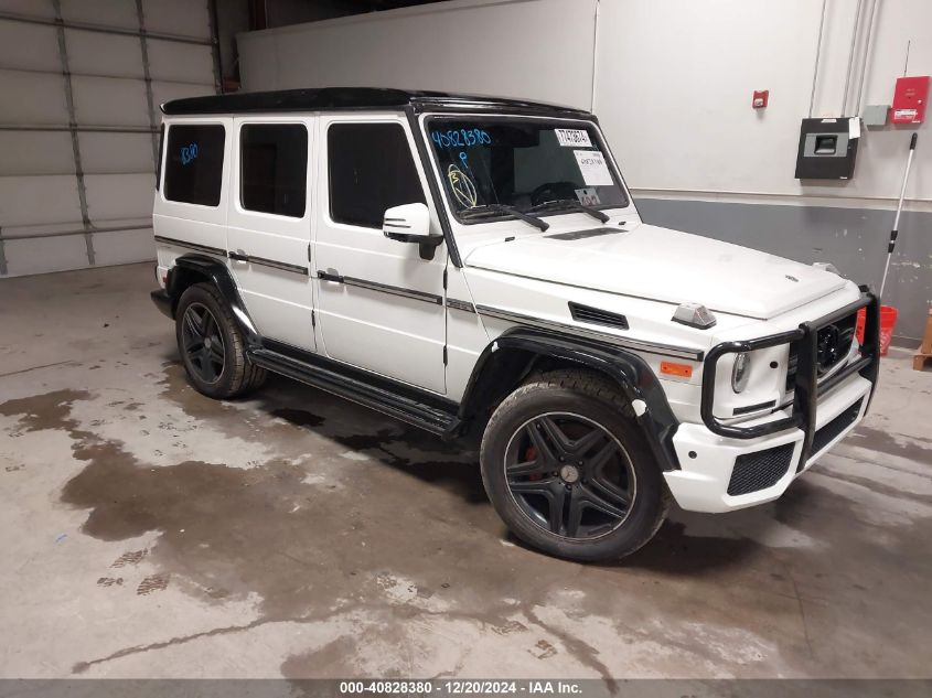 2018 Mercedes-Benz Amg G 63 4Matic VIN: WDCYC7DH2JX296015 Lot: 40828380