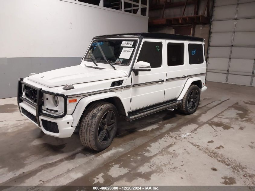 2018 Mercedes-Benz Amg G 63 4Matic VIN: WDCYC7DH2JX296015 Lot: 40828380