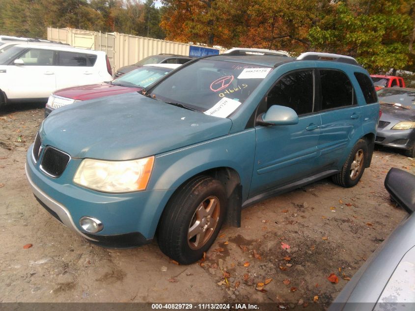 2008 Pontiac Torrent VIN: 2CKDL33F486046615 Lot: 40829729