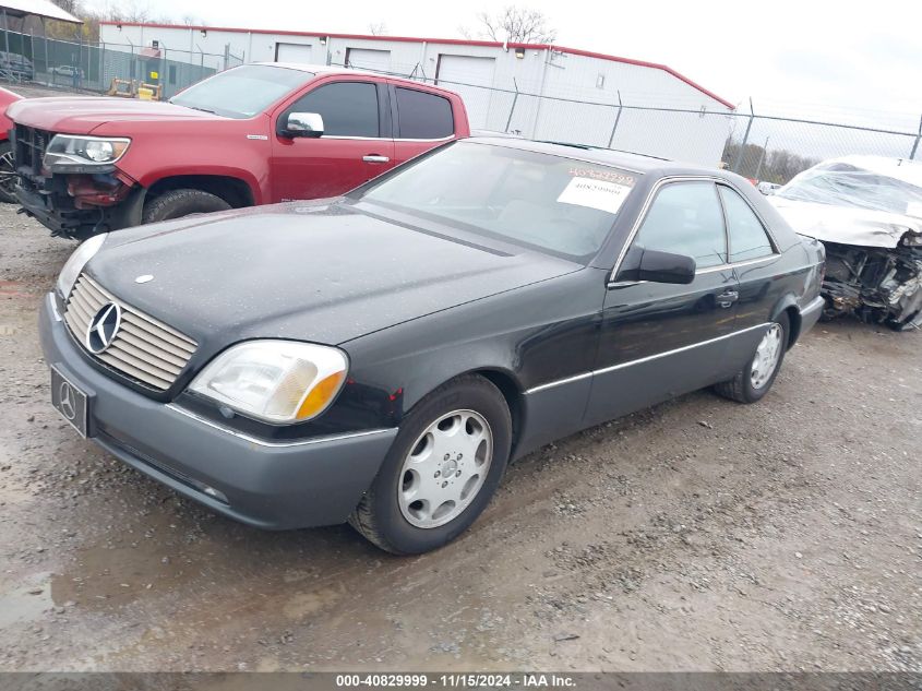 1994 Mercedes-Benz S 500 VIN: WDBGA70E7RA157918 Lot: 40829999