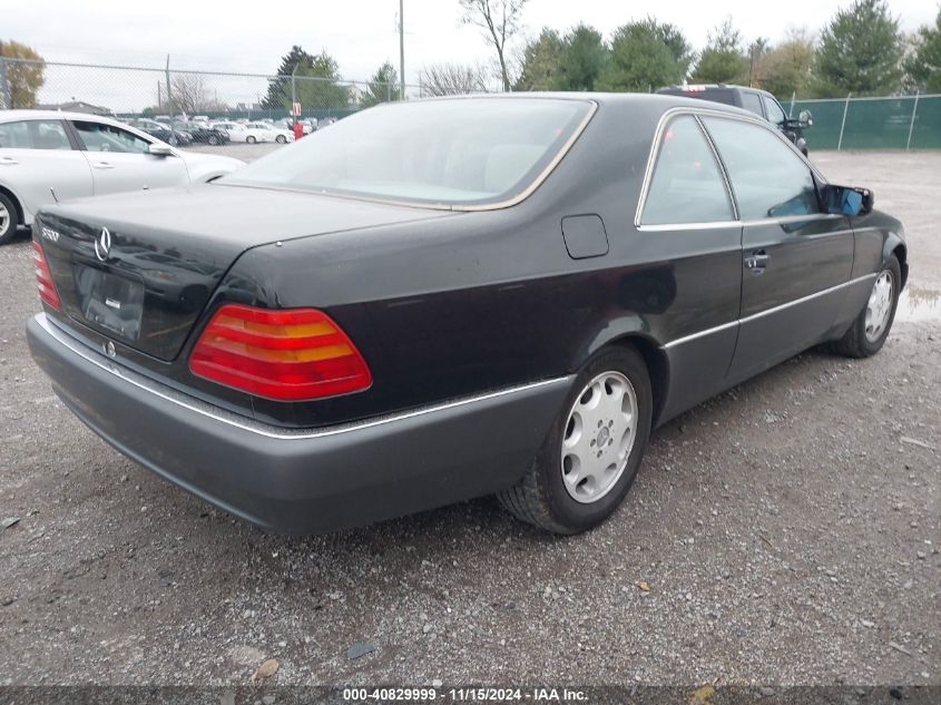 1994 Mercedes-Benz S 500 VIN: WDBGA70E7RA157918 Lot: 40829999