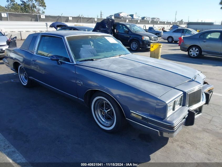 1984 Pontiac Grand Prix Le VIN: 1G2AK37HXEB230799 Lot: 40831041