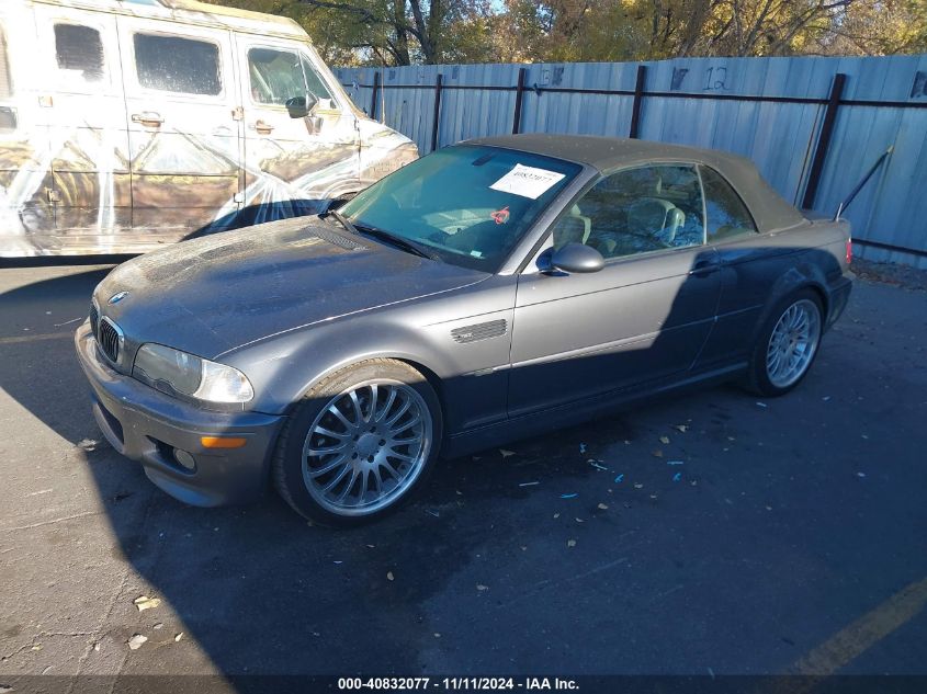 2001 BMW M3 Ci VIN: WBSBR93491EX20914 Lot: 40832077