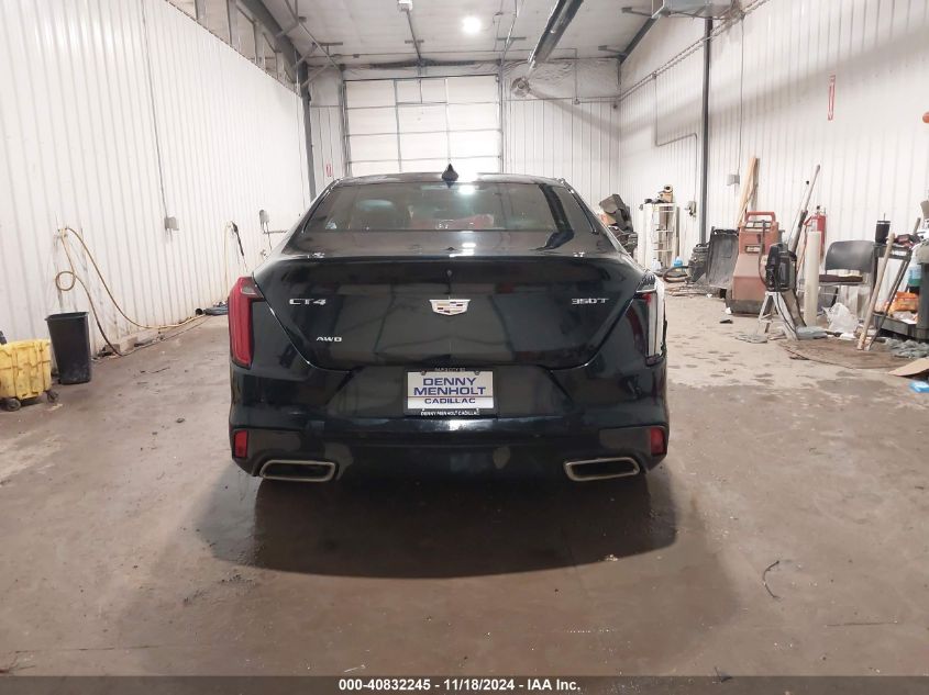 2021 Cadillac Ct4 Premium Luxury VIN: 1G6DF5RK6M0133758 Lot: 40832245