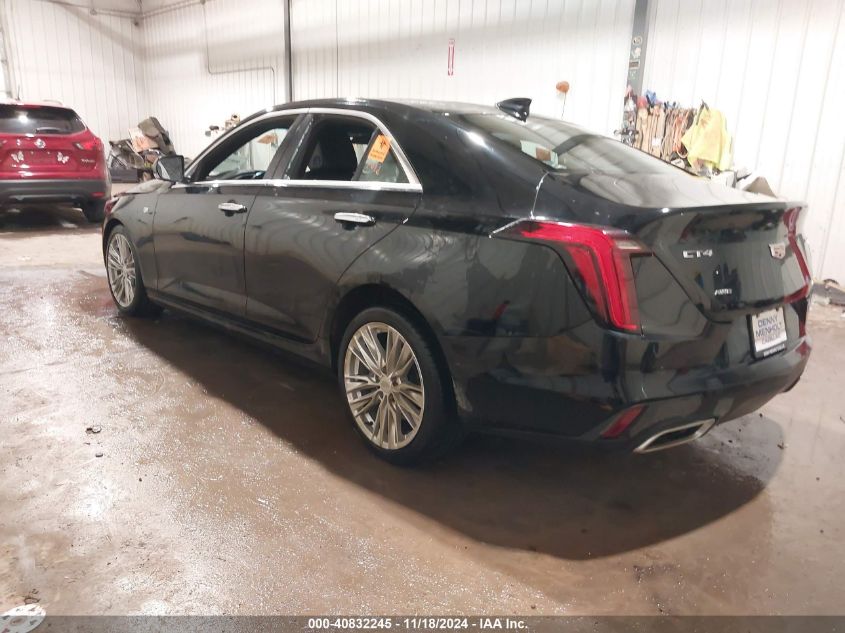 2021 Cadillac Ct4 Premium Luxury VIN: 1G6DF5RK6M0133758 Lot: 40832245