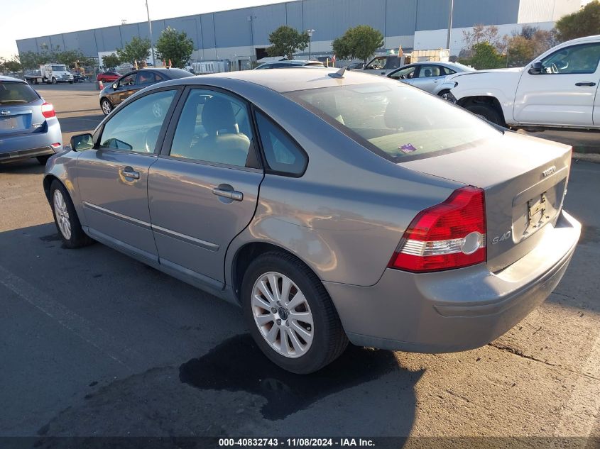 2005 Volvo S40 2.4I VIN: YV1MS382952046483 Lot: 40832743