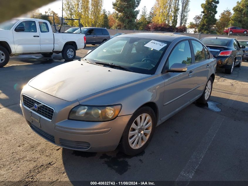 2005 Volvo S40 2.4I VIN: YV1MS382952046483 Lot: 40832743