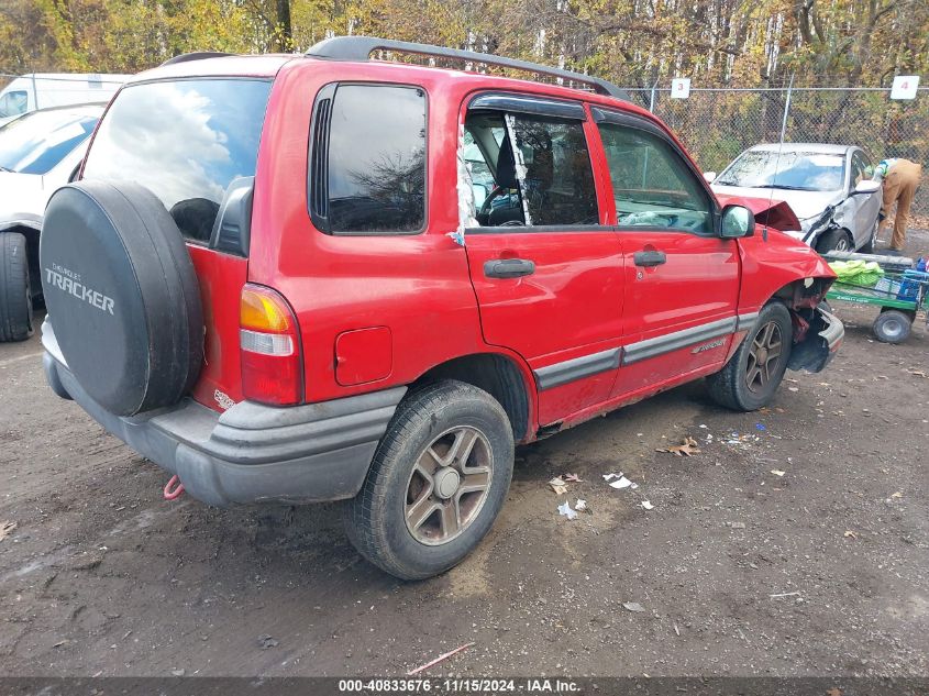 2004 Chevrolet Tracker VIN: 2CNBJ134846906738 Lot: 40833676