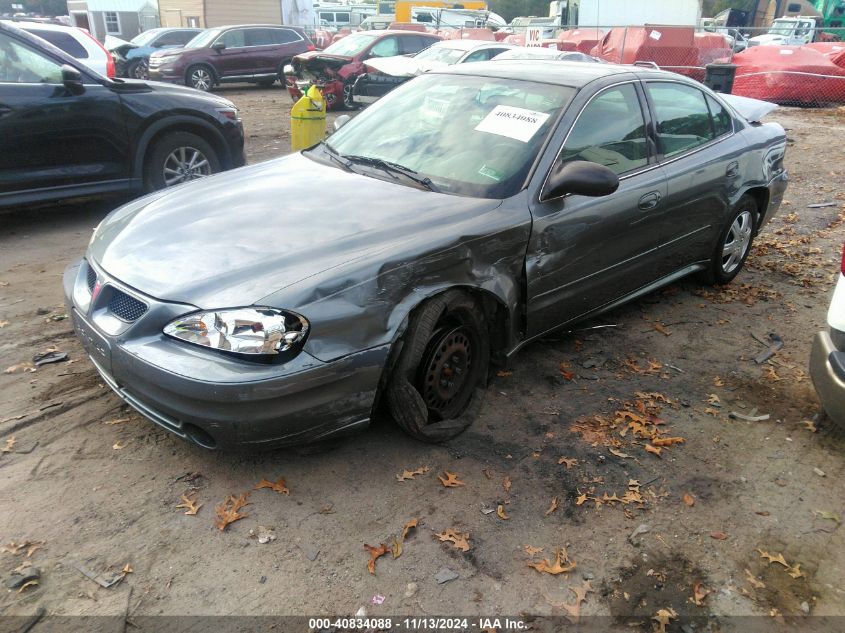 2005 Pontiac Grand Am Se VIN: 1G2NE52F85M234137 Lot: 40834088