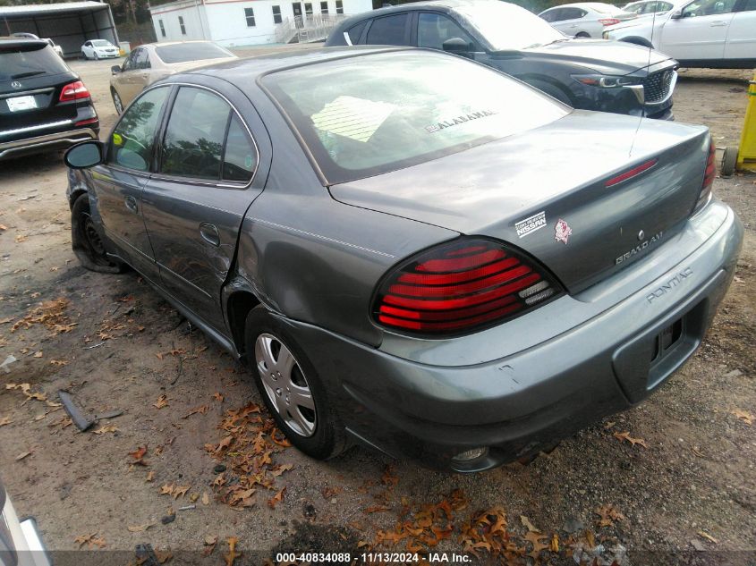 2005 Pontiac Grand Am Se VIN: 1G2NE52F85M234137 Lot: 40834088