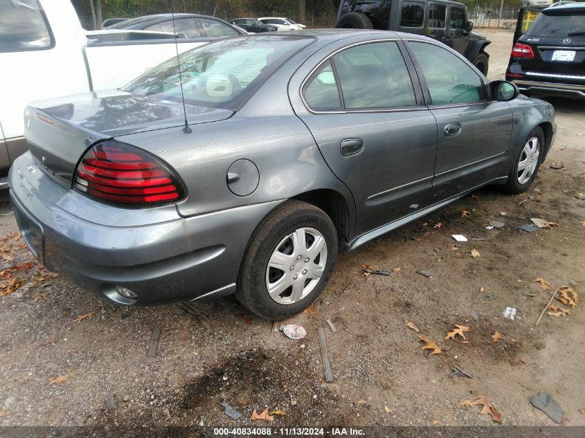 2005 Pontiac Grand Am Se VIN: 1G2NE52F85M234137 Lot: 40834088