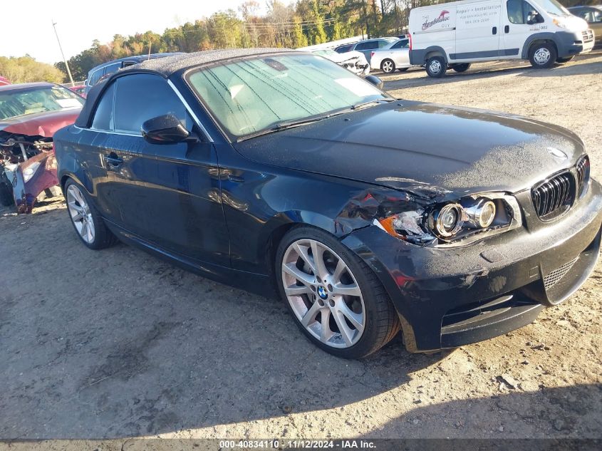 2012 BMW 135I VIN: WBAUN7C54CVM26622 Lot: 40834110