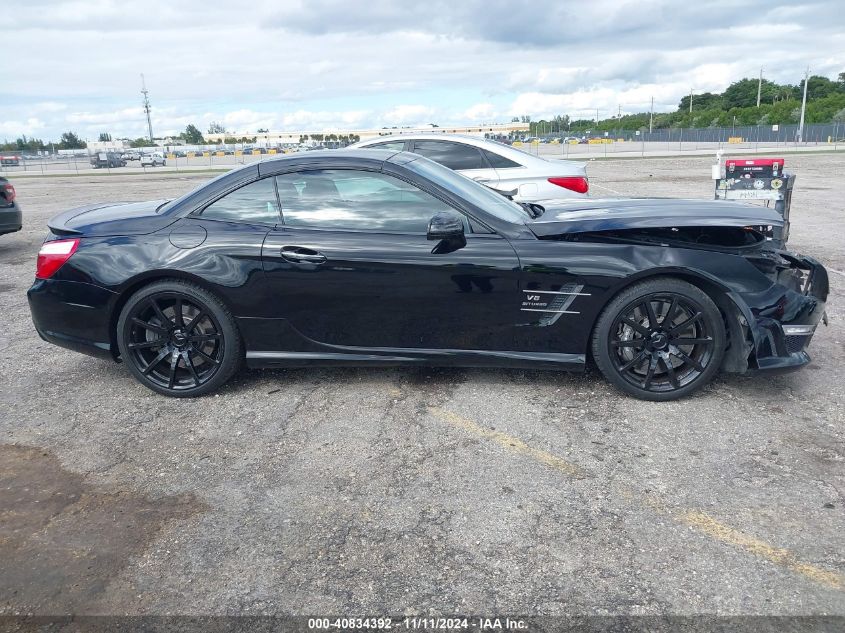 2013 Mercedes-Benz Sl 63 Amg VIN: WDDJK7EA7DF016732 Lot: 40834392