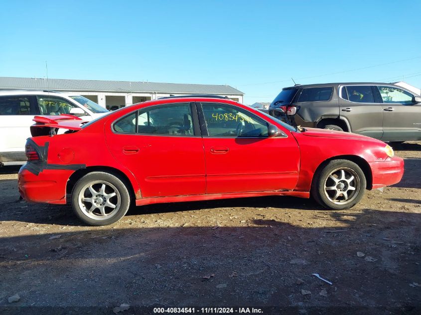 2004 Pontiac Grand Am Se2 VIN: 1G2NG52E84M672446 Lot: 40834541