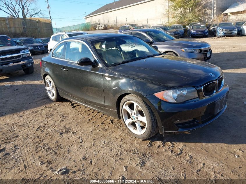 2008 BMW 128I VIN: WBAUP73528ZF09616 Lot: 40835666