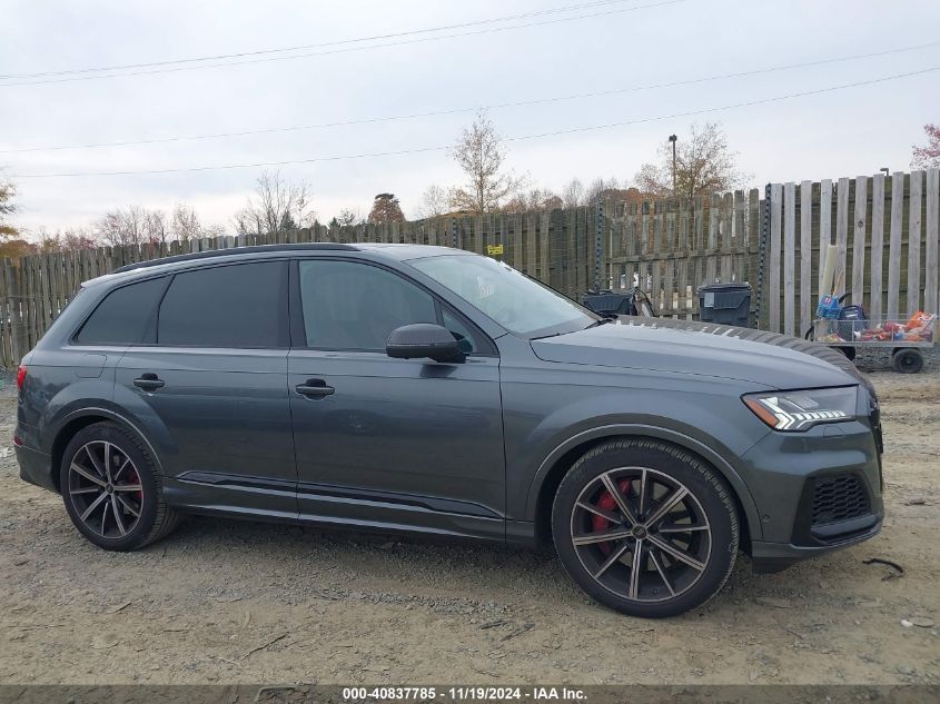 2022 Audi Sq7 Prestige Tfsi Quattro Tiptronic VIN: WA1VWBF72ND021608 Lot: 40837785