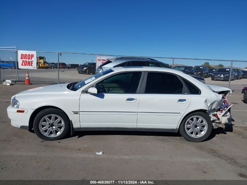 2004 Volvo S80 2.5T VIN: YV1TS59H241365304 Lot: 40838077