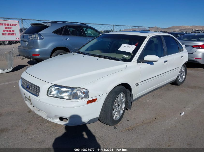 2004 Volvo S80 2.5T VIN: YV1TS59H241365304 Lot: 40838077