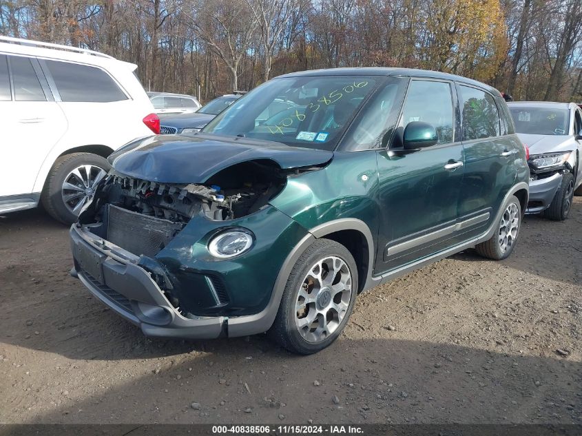 2014 Fiat 500L Trekking VIN: ZFBCFADH2EZ023383 Lot: 40838506