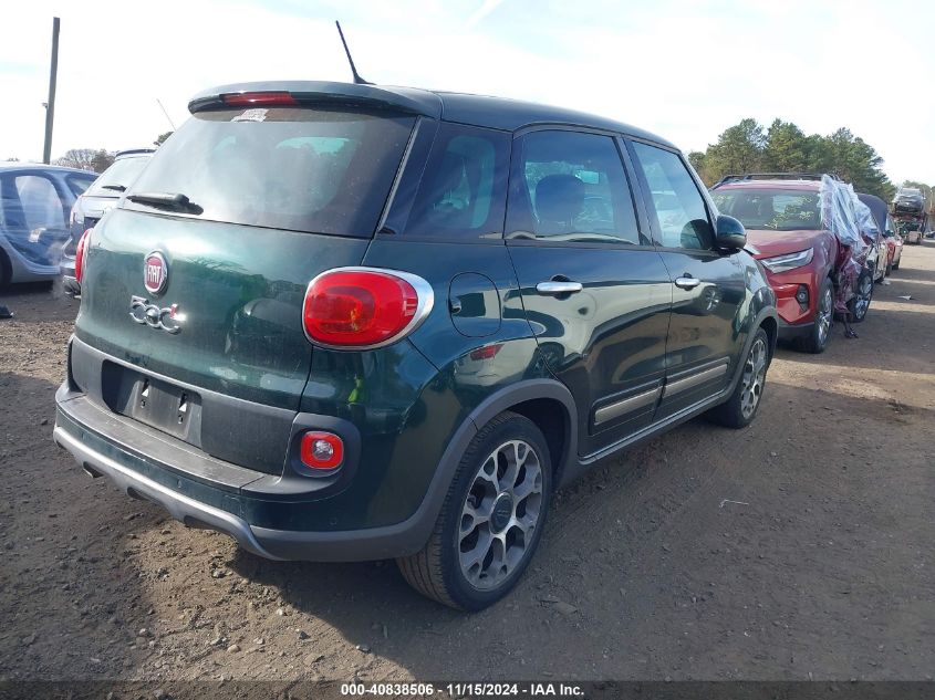 2014 Fiat 500L Trekking VIN: ZFBCFADH2EZ023383 Lot: 40838506