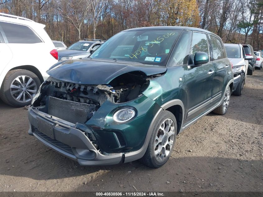 2014 Fiat 500L Trekking VIN: ZFBCFADH2EZ023383 Lot: 40838506