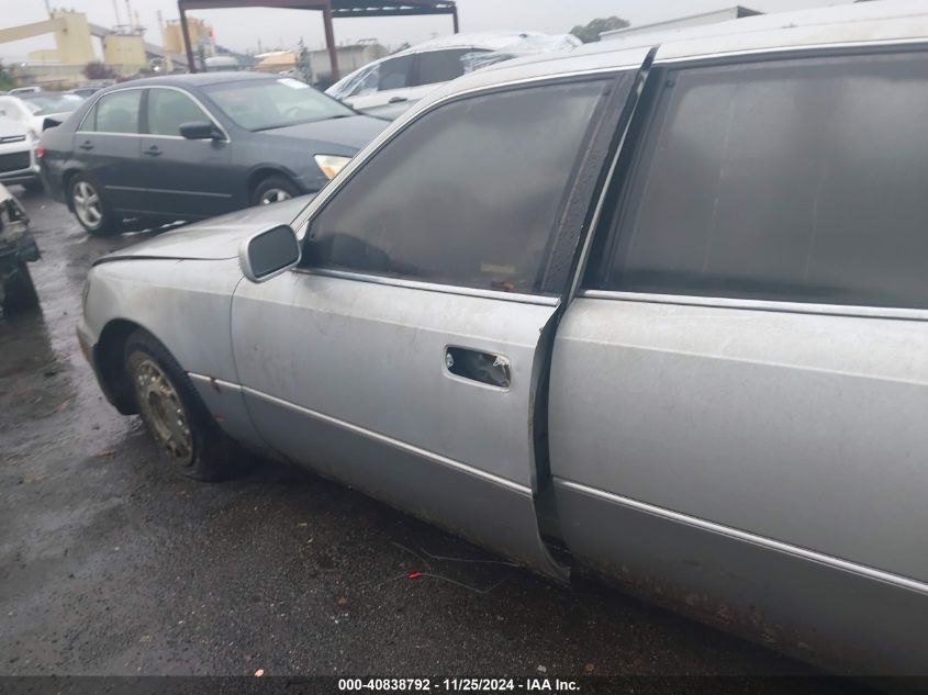 1990 Lexus Ls 400 VIN: JT8UF11E4L0029357 Lot: 40838792