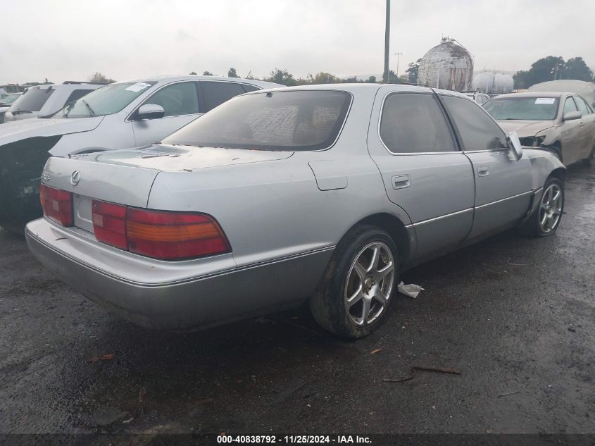 1990 Lexus Ls 400 VIN: JT8UF11E4L0029357 Lot: 40838792