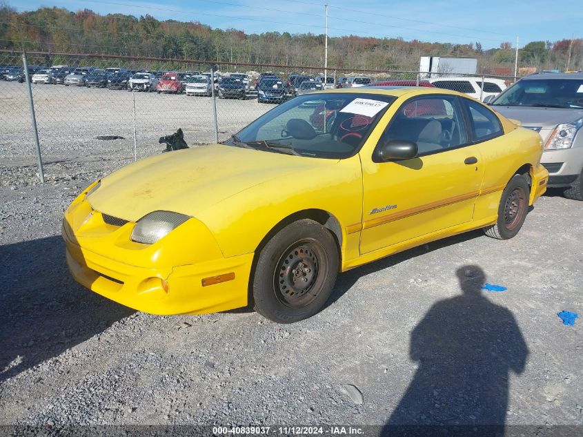 2002 Pontiac Sunfire Se VIN: 1G2JB12F327293624 Lot: 40839037