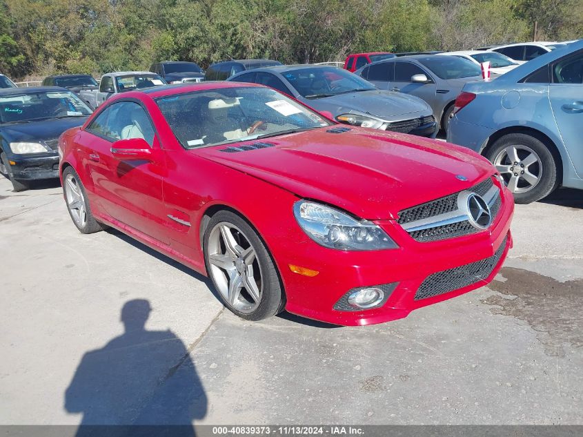 2009 Mercedes-Benz Sl 550 VIN: WDBSK71F59F152511 Lot: 40839373