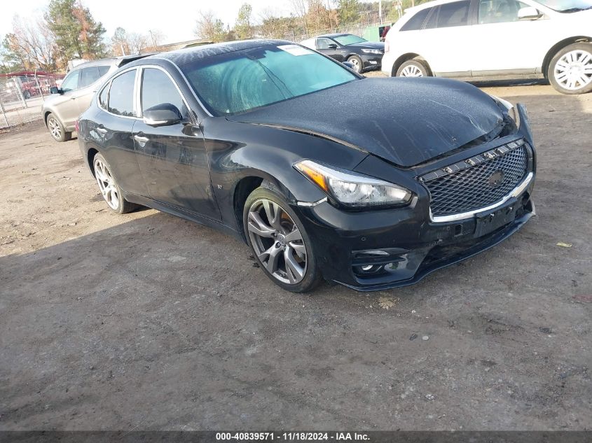 2017 Infiniti Q70 3.7X VIN: JN1BY1AR6HM770229 Lot: 40839571