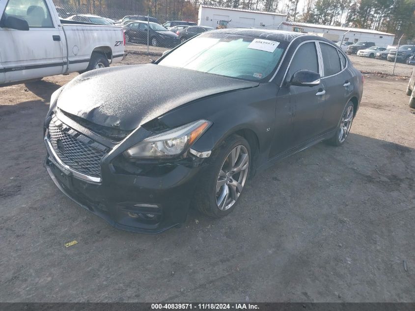 2017 Infiniti Q70 3.7X VIN: JN1BY1AR6HM770229 Lot: 40839571