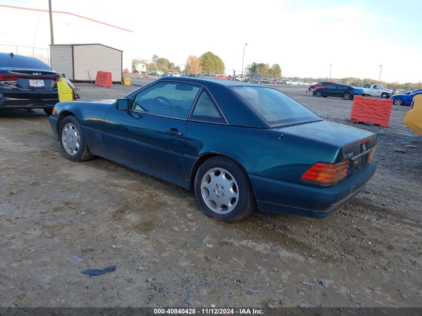 1994 Mercedes-Benz Sl 320 VIN: WDBFA63E9RF103976 Lot: 40840428