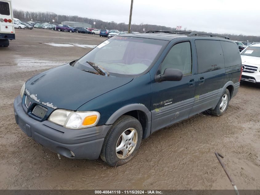 1998 Pontiac Trans Sport VIN: 1GMDX03E7WD333846