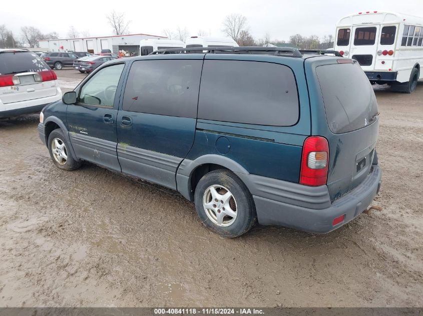 1998 Pontiac Trans Sport VIN: 1GMDX03E7WD333846