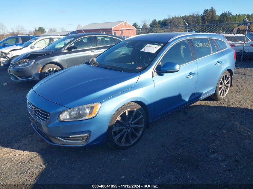 2015 Volvo V60 T5 Premier Plus VIN: YV140MEC0F1182534 Lot: 40841855