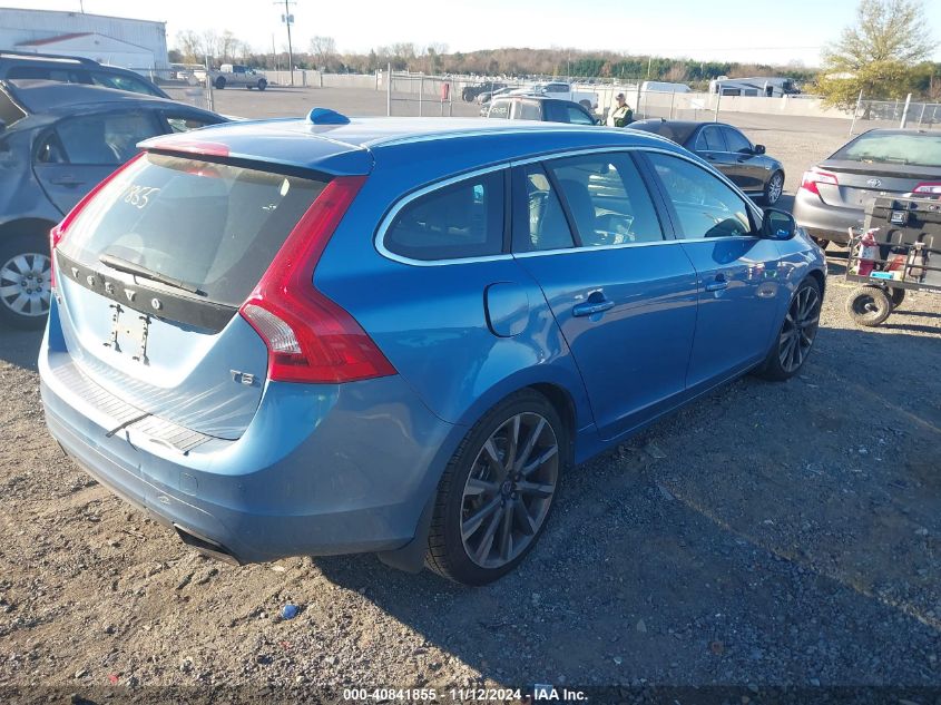 2015 Volvo V60 T5 Premier Plus VIN: YV140MEC0F1182534 Lot: 40841855