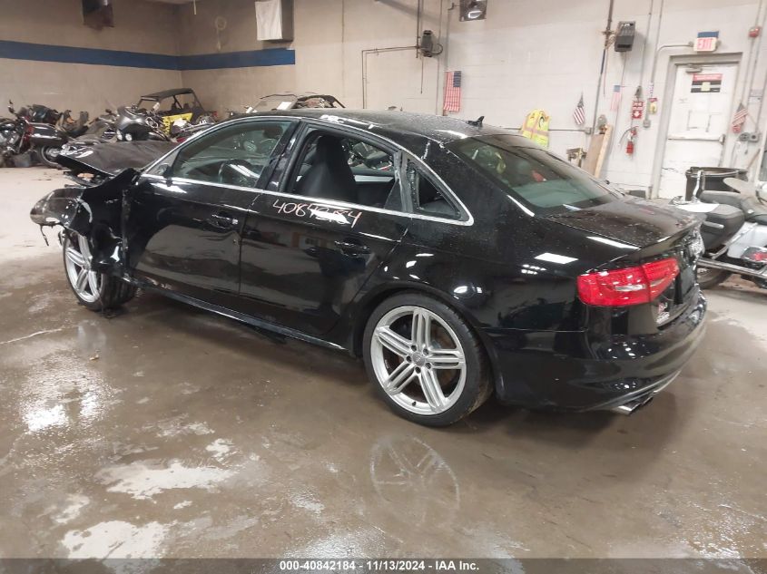 2014 Audi S4 3.0T Premium Plus VIN: WAUBGAFL9EA001206